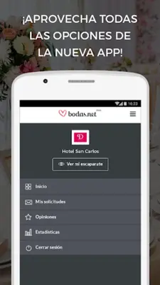 Bodas.net para profesionales android App screenshot 1